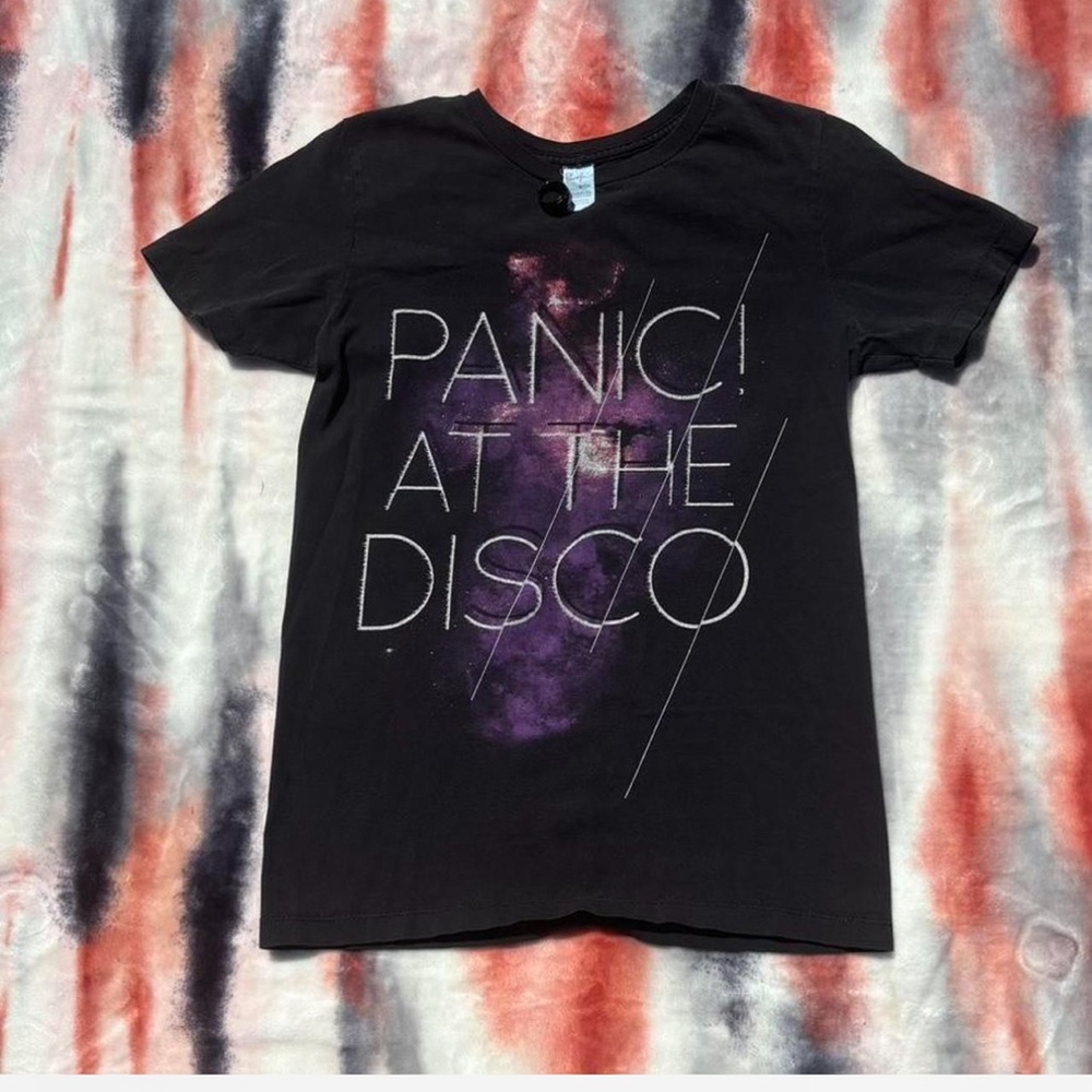 2014 Panic! At The Disco tour tee - black and purple Size small